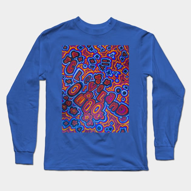 ily. Cleveland, Ohio. Long Sleeve T-Shirt by sarahkathart90